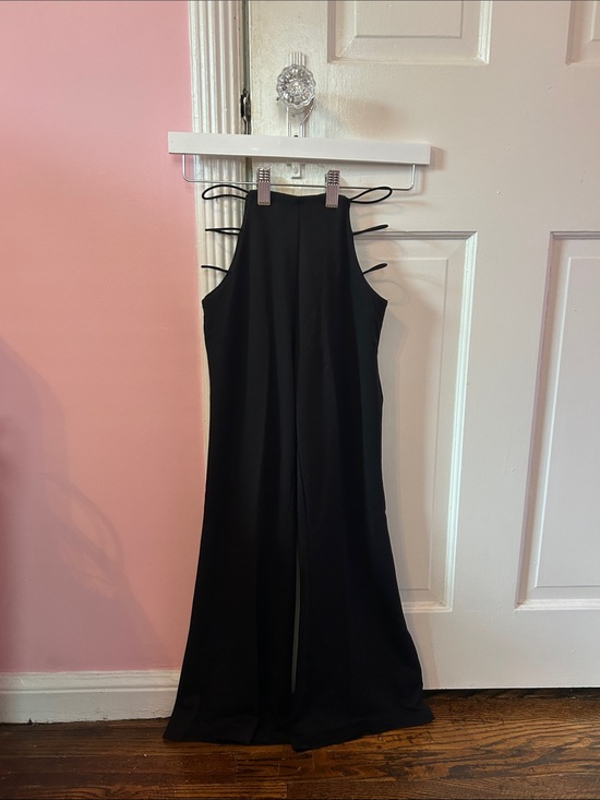 Adika Pants - Adika Black Cutout Pants